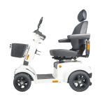 Mobiak Perseus Αναπηρικό Αμαξίδιο Scooter 13" Ενισχυμένου Τύπου με Ανακλινόμενη Πλάτη 48cm 0805760 Λευκό Mobiak Perseus Αναπηρικό Αμαξίδιο Scooter 13" Ενισχυμένου Τύπου με Ανακλινόμενη Πλάτη 48cm 0805760 Λευκό